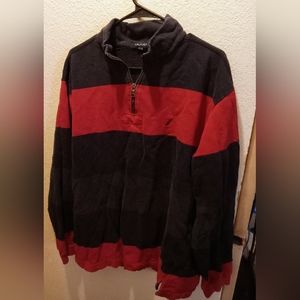 Vintage 90' Nautica Long Sleeve Pullover Size L Large